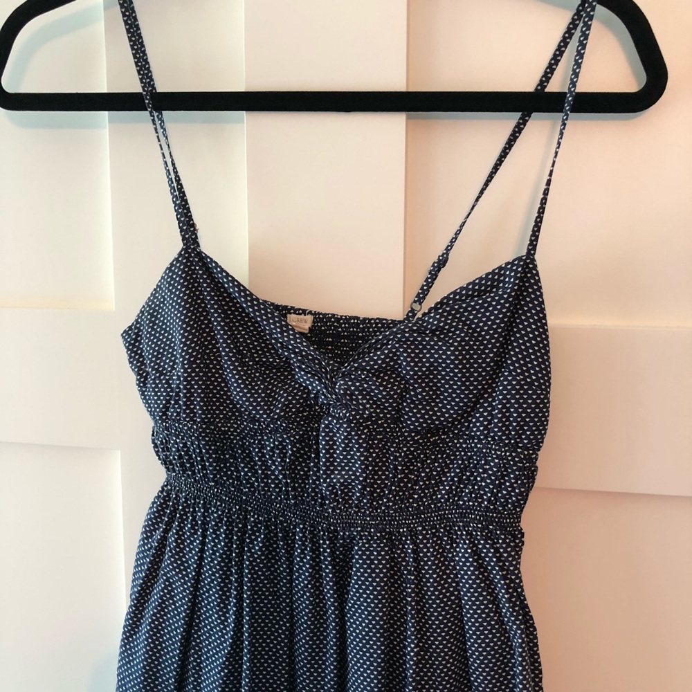 J. Crew Navy Blue Sundress - Picture 3 of 5
